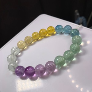 f07・2本限定✩キャンディフローライトブレスレット