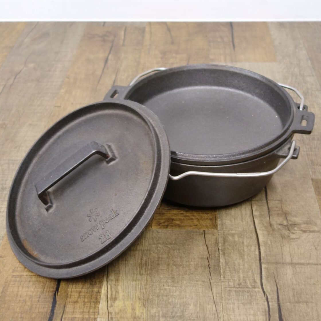 未使用 廃盤 スノーピーク snowpeak 和鉄24 南部鉄器 CS-420  