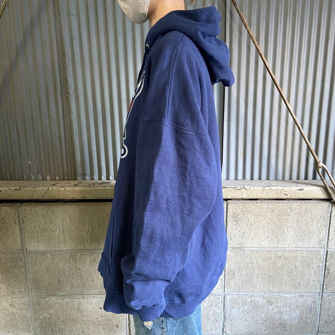 90年代 Hanes ヘインズ プリント スウェットパーカー メンズL相当 古着 