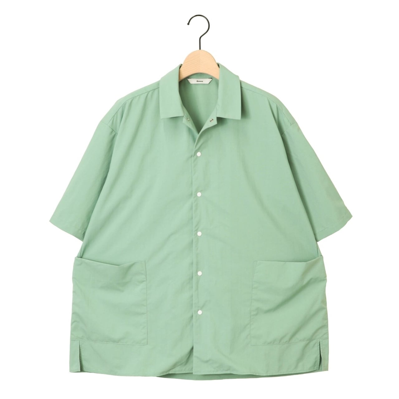 新品未使用　タグ付き　amne/park shirt ナイロン　サイズ2 amne / NYLON park shirts - ナイロン パークシャツ - 3colors - amn