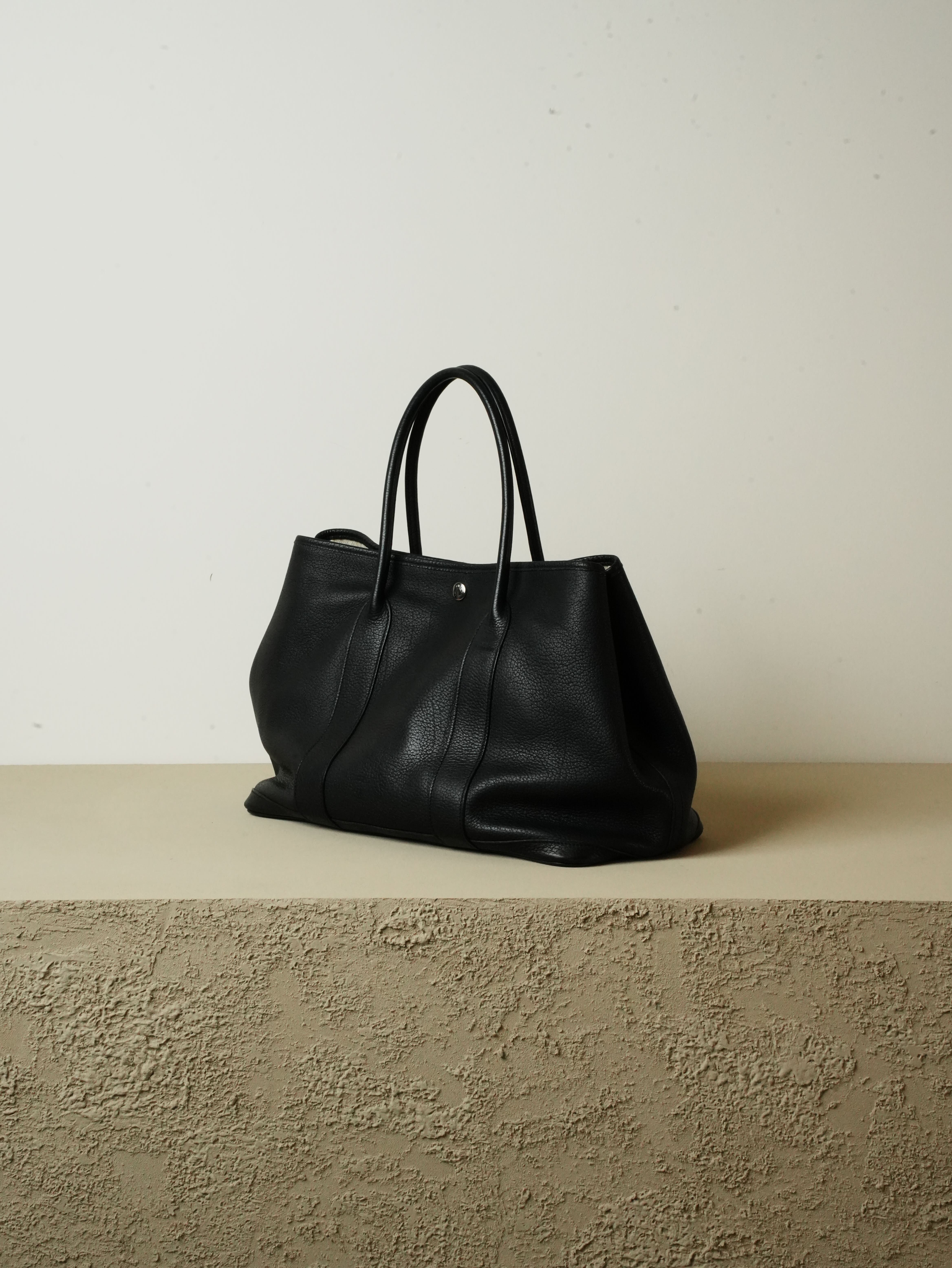 HERMES エルメス ガーデンパーティーPM 36 ネゴンダ レザートート