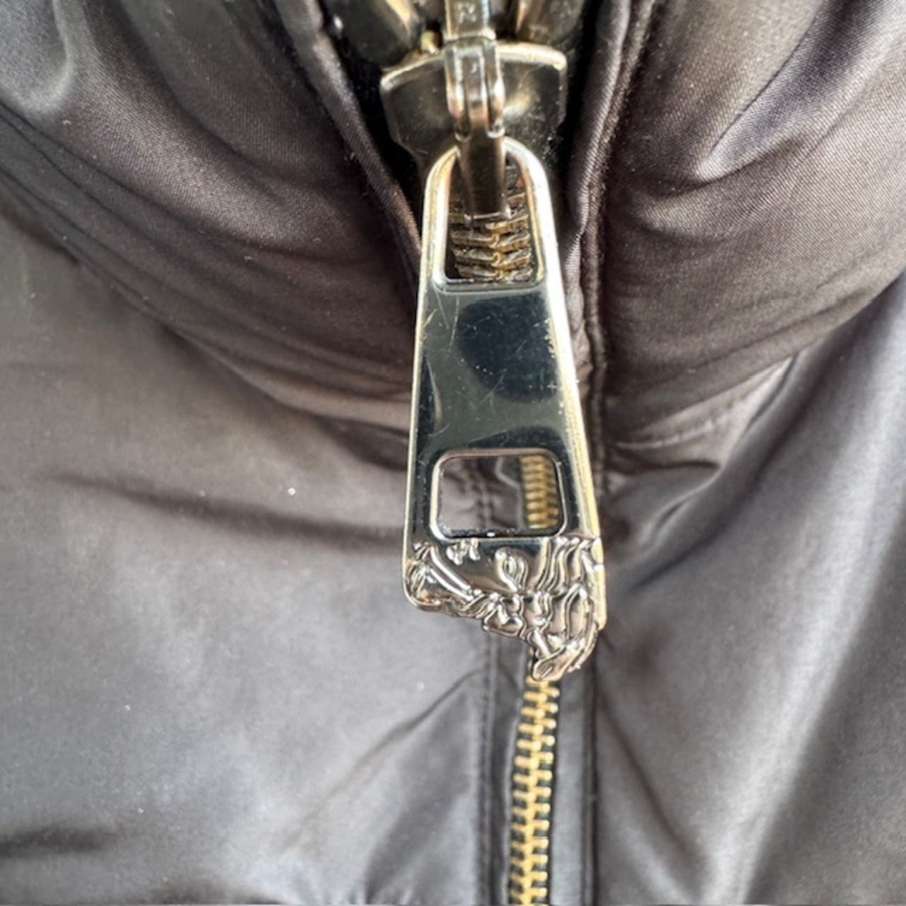 Gianni Versace パファージャケット ブラック 画像9