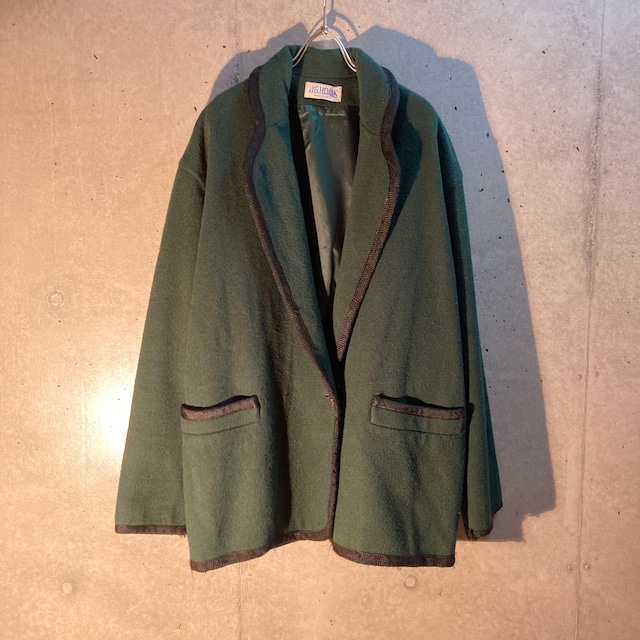 Dark Green Wool Jacket