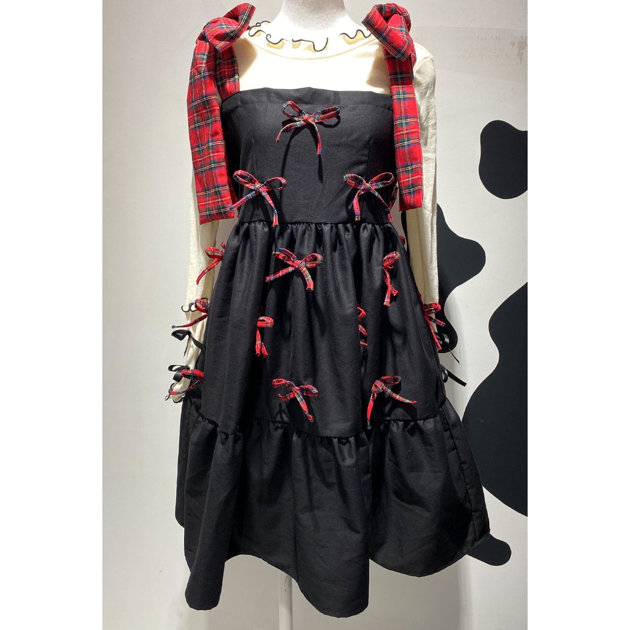 Ribbon Mini Tiered Doll Onepiece (Balloon ver.) | HEENIE HEENIE