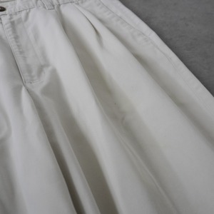 90s DOCKERS CHINO TROUSERS offwhite [W35L31相当] 古着