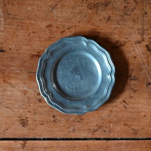 Pewter Plate / ピューター プレート【H】〈 お皿・エタン・収納・店舗什器・食器・アンティーク・ヴィンテージ 〉113967