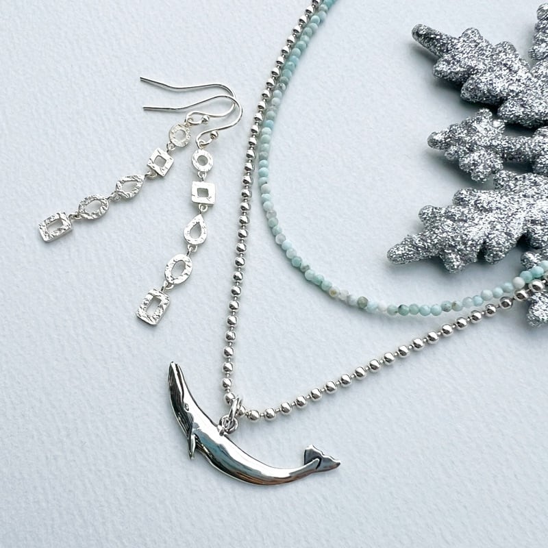 ホエール ペンダント （チェーン オプション） 鯨 クジラ くじら