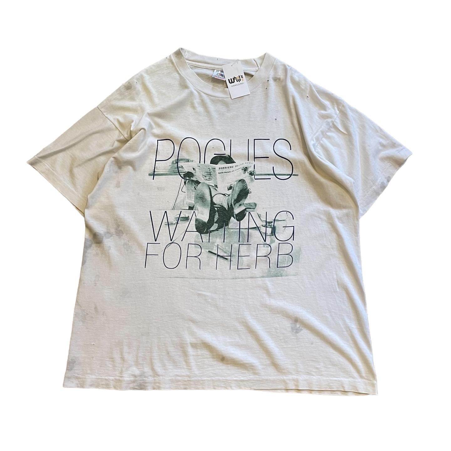 90s The Pogues “WAITING FOR HERB” t-shirt | What'z up