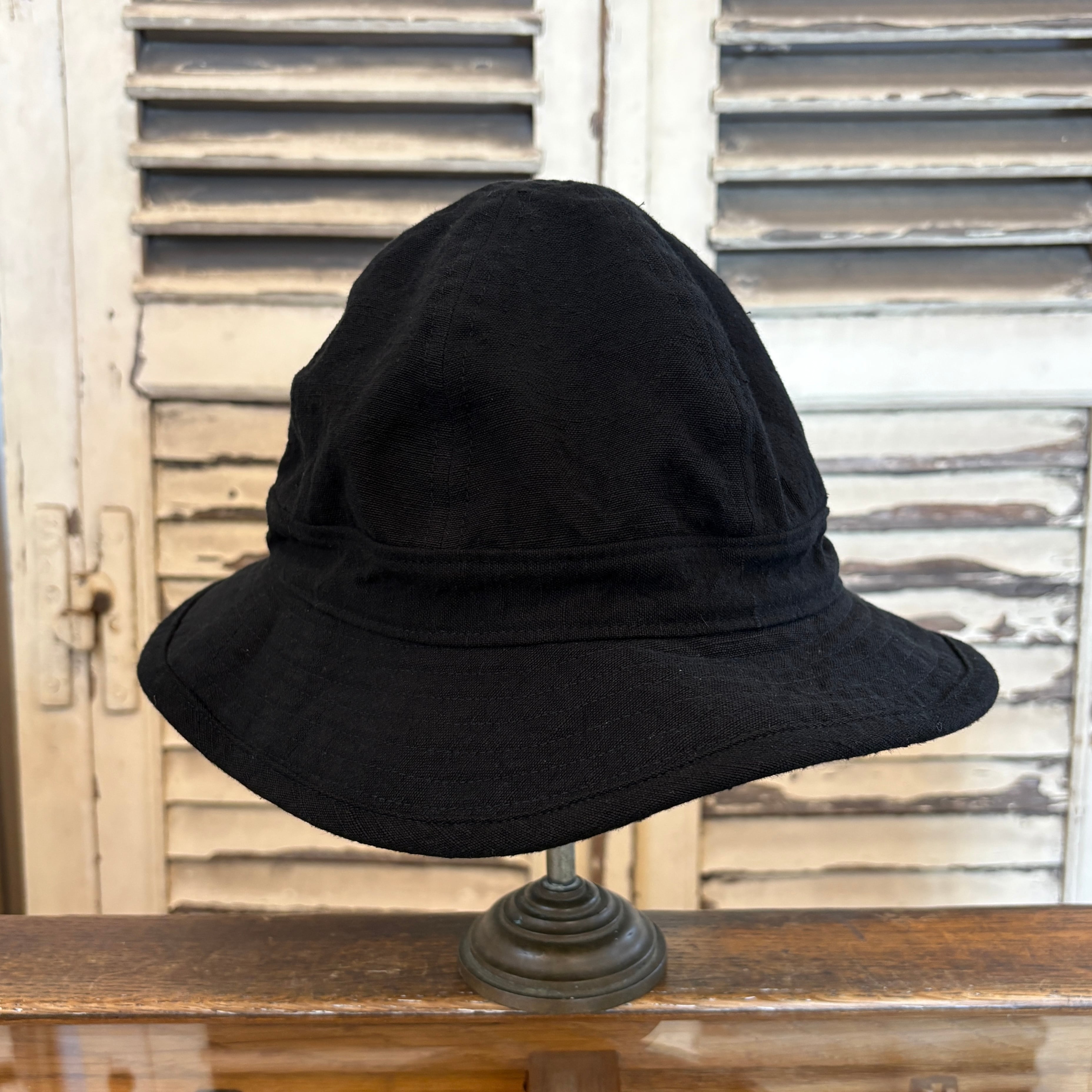 Original Linen Hat（Black） | JANTIQUES内田商店