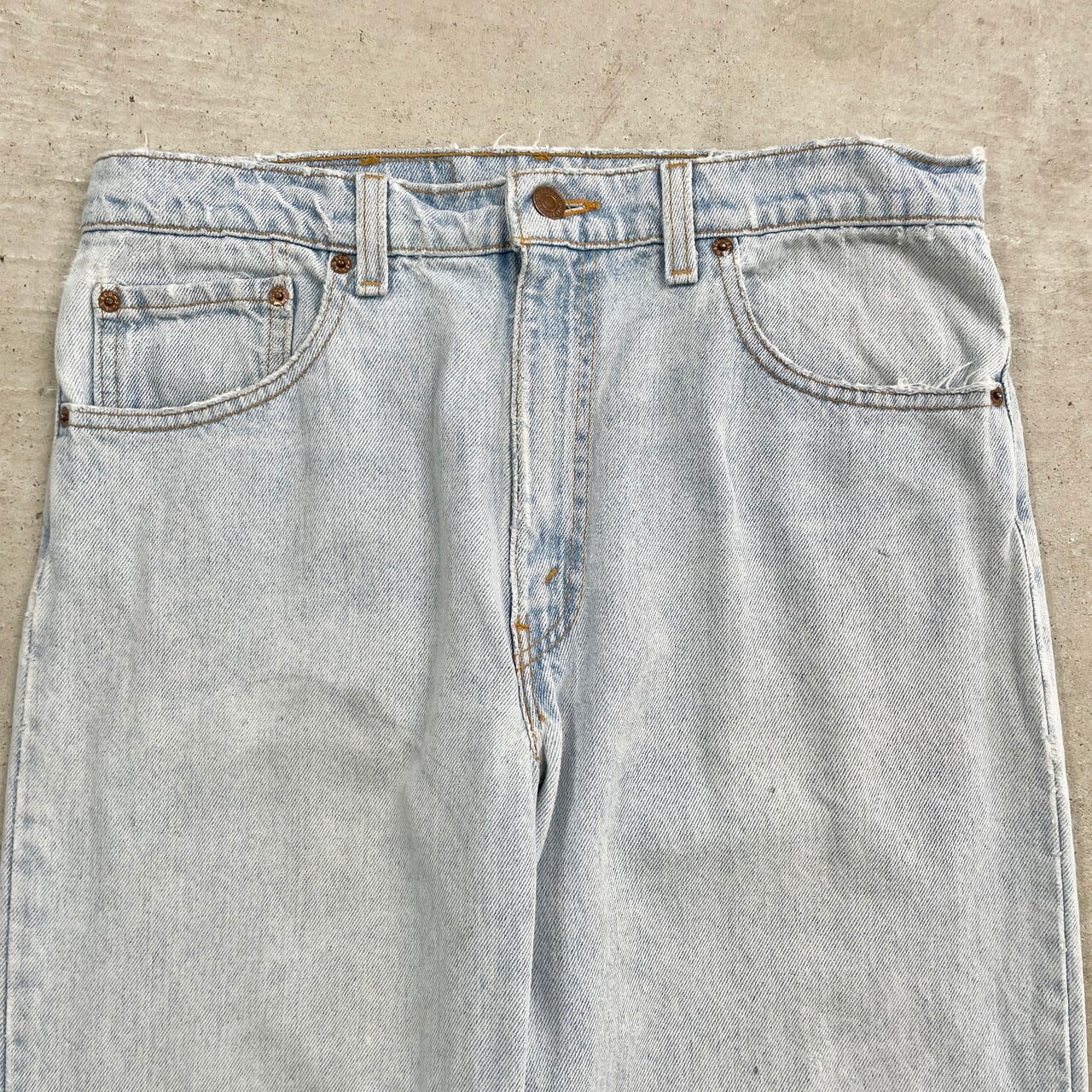 90年代 USA製 Levi's リーバイス 550 テーパード ワイドデニムパンツ