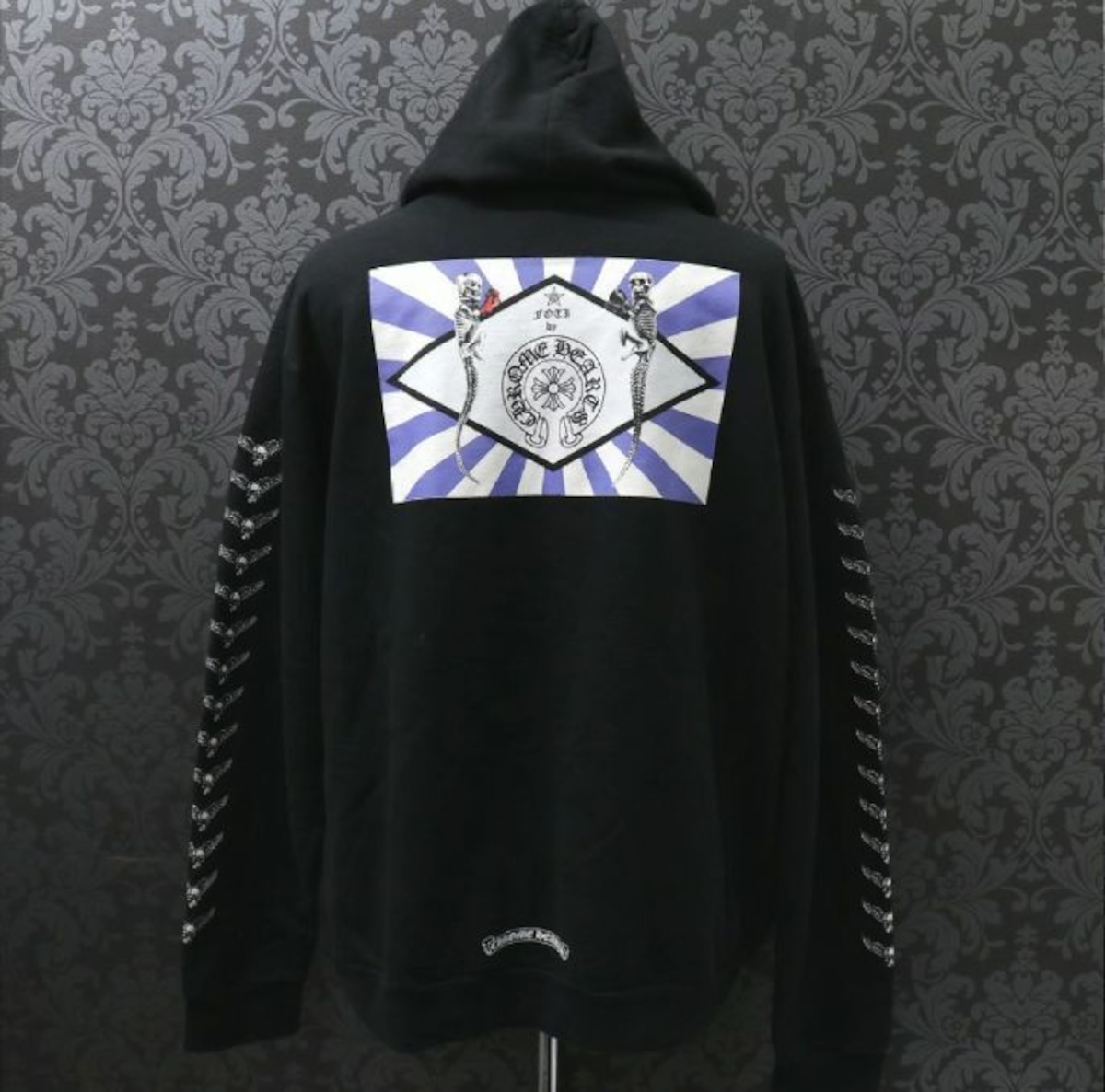CHROME HEARTS クロムハーツ FOTI フォティ フーディ ジップパーカー 