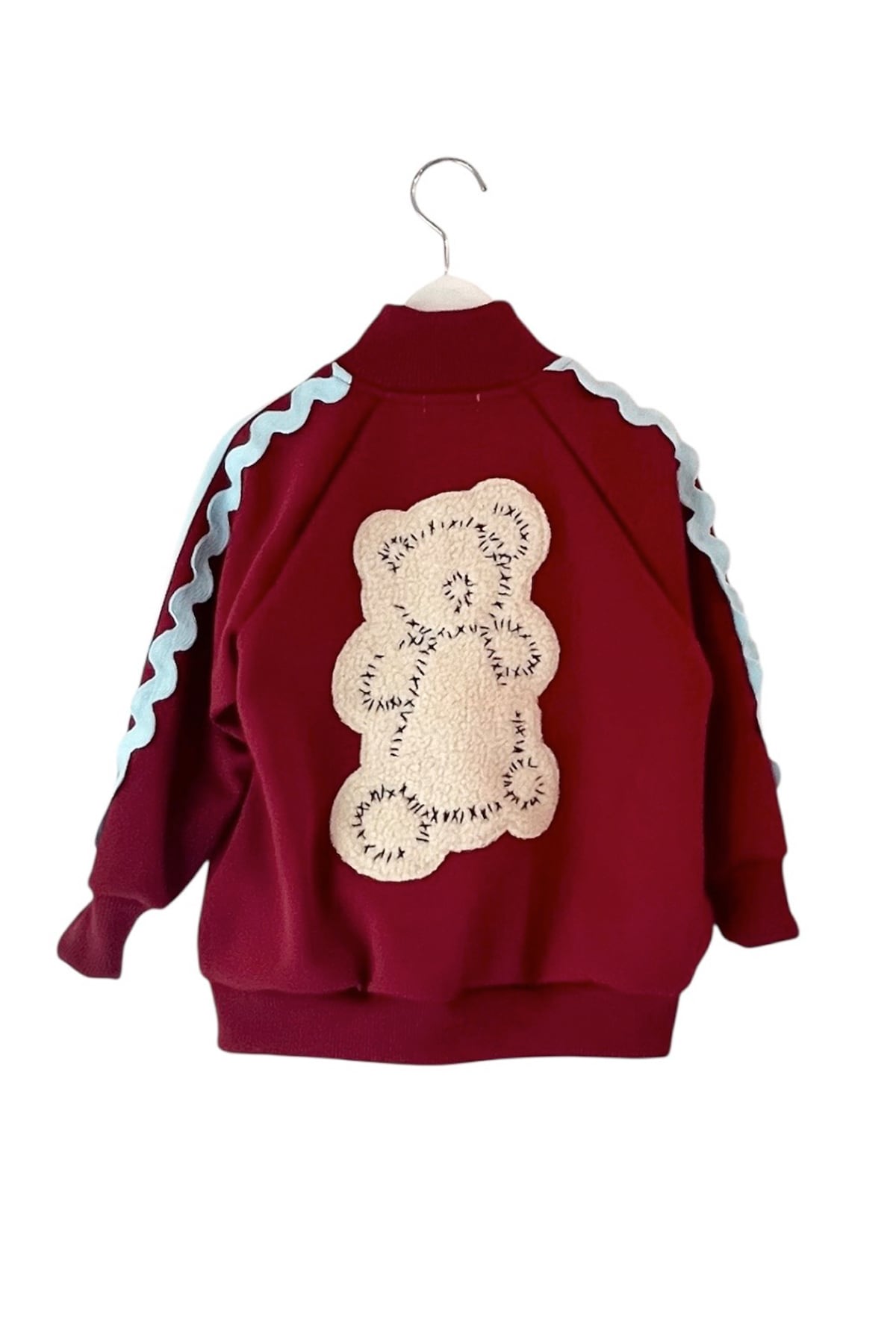 KUMA EMBROIDERY PATCH TRACK JACKET / LL | frankygrow concept shop