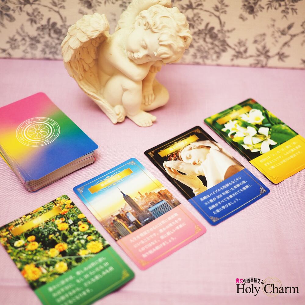 オラクルカードセット セット》オラクルカード アロマフェアリー ＆ 観音オラクルカード・蓮