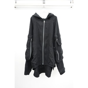 [A.F ARTEFACT] (エーエフアーティファクト) ag-9026 Big Pocket Hoodie Blouson