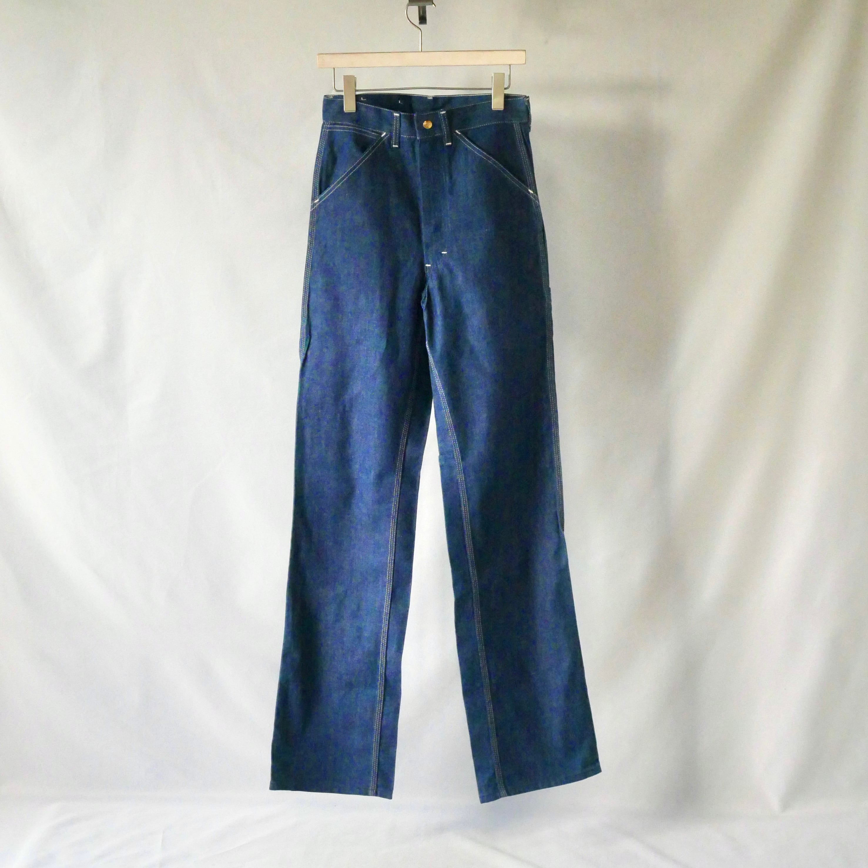 Dead stock 70s Lee student Dangarees denim 28×36 デッド Dead stock 70s Lee student Dangarees denim 28×36 デッド
