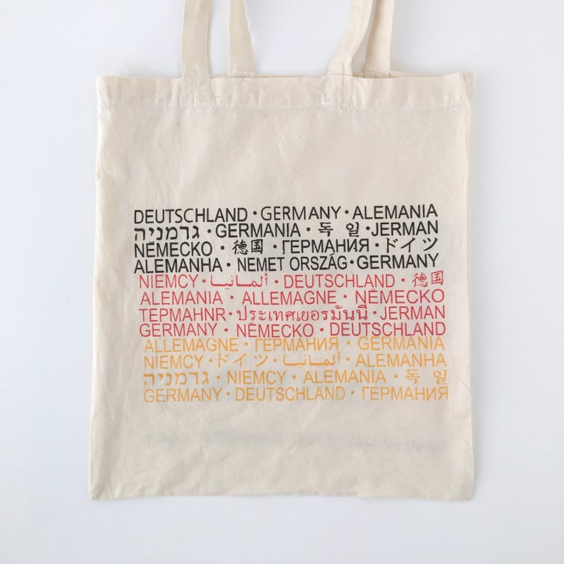 ユーズドのトートバッグ「ドイツ パビリオン」｜Used Tote Bag “German