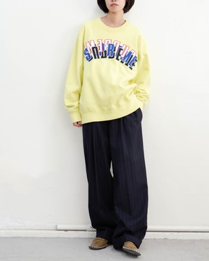 Supreme - stacked crewneck from SS2021