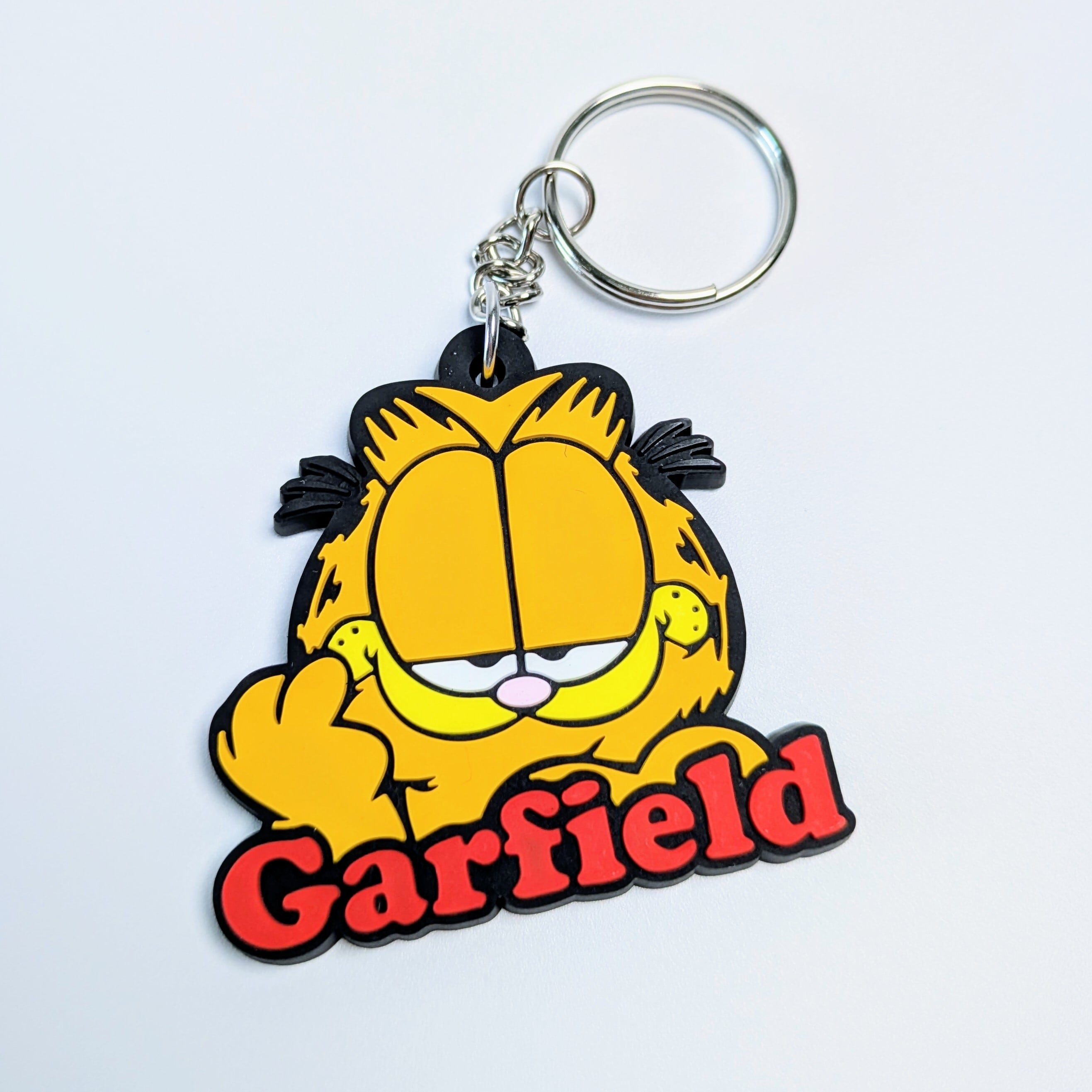 送料無料！ ★ラバーキーホルダー★ 【ガーフィールド Garfield 】 〚アメリカン雑貨 アメトイ〛
