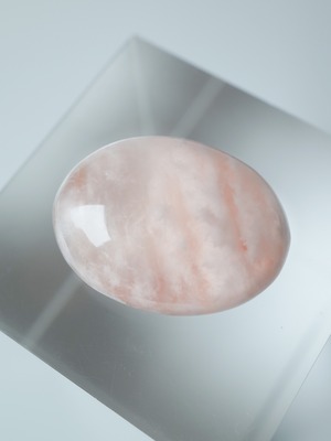 Sericite in Rose Quartz - 001