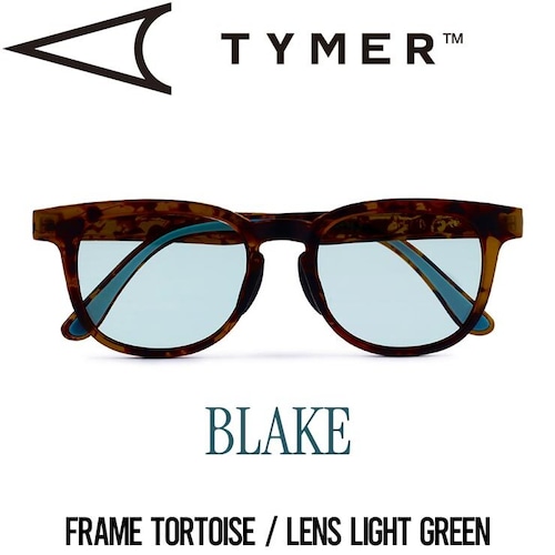 【送料無料】サングラス TYMER タイマー BRAKE ブレイク Tortoise/Light Green TY101-MTT-LGR