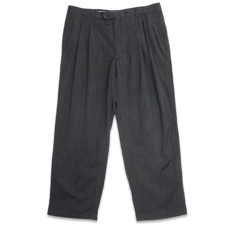 古着 DOCKERS ドッカーズ ツータック リネンパンツ スラックス