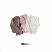 【取寄】MOME デイリーリブTシャツ|秋服|韓国子供服| 26/AT