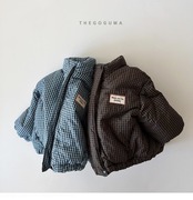 ザゴグマ / THE GOGUMA / チェックパディングジャンパー / 韓国子供服 / ジュニア / 26winter〖取寄〗*JS~JL*