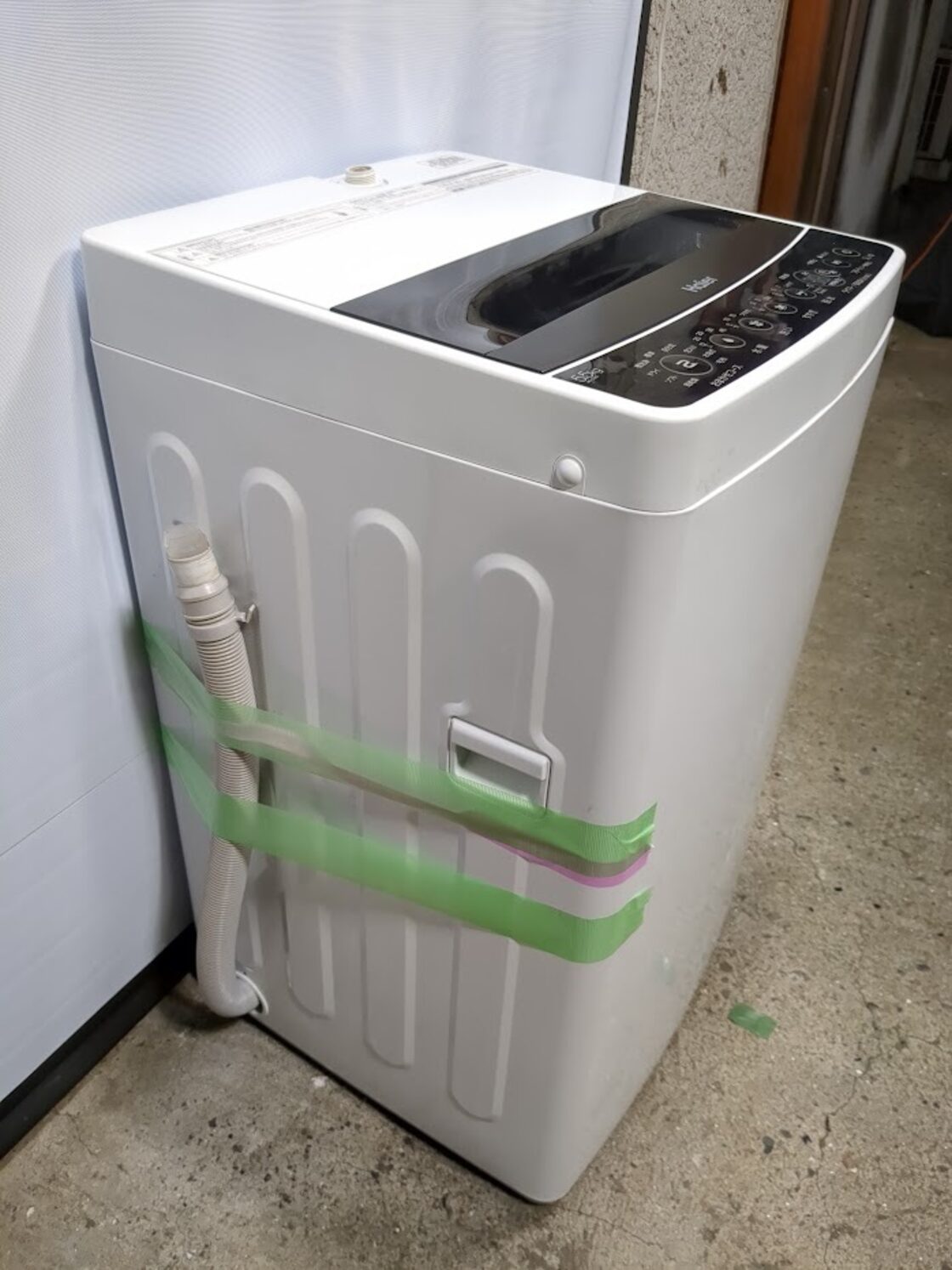 未使用品 JW-C55D-K ハイアール 5.5kg 全自動洗濯機 ブラック haier 