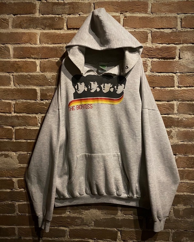 【Caka act3】"00's" "The Beatles" Loose Pullover Hoodie