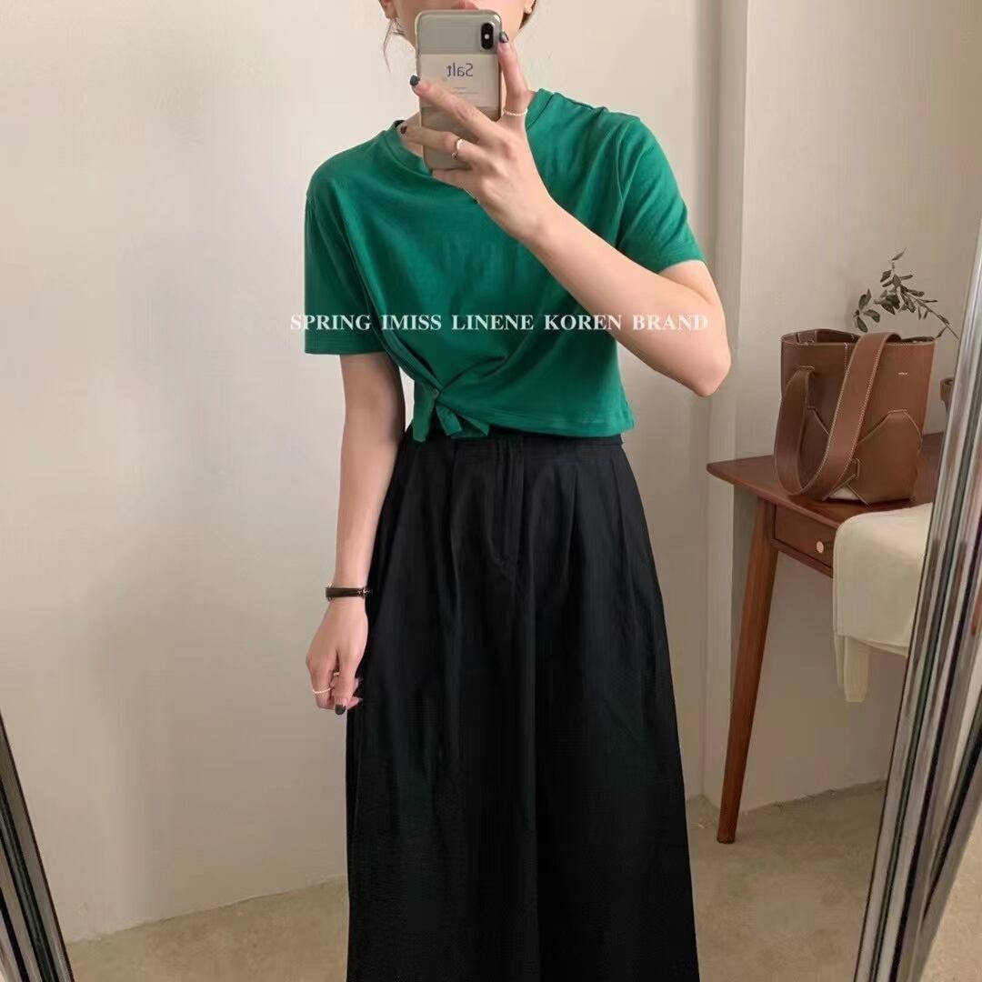 2wayシンプルTシャツ　AJ2205-655