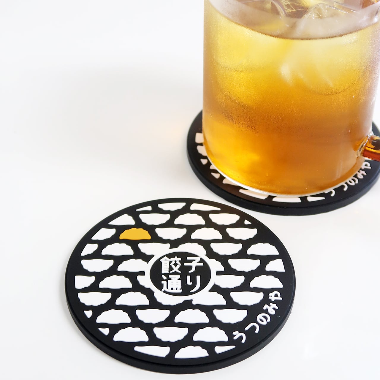 餃子マンホール ラバーコースター | 宇都宮餃子会 公式通販