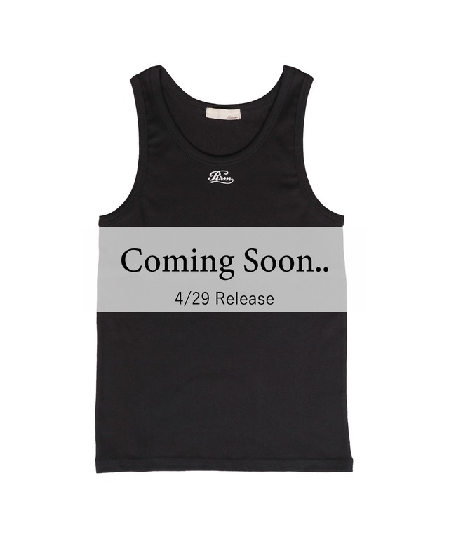 【#Re:room】Rrm PRINT RIB TANK TOP［REC767］