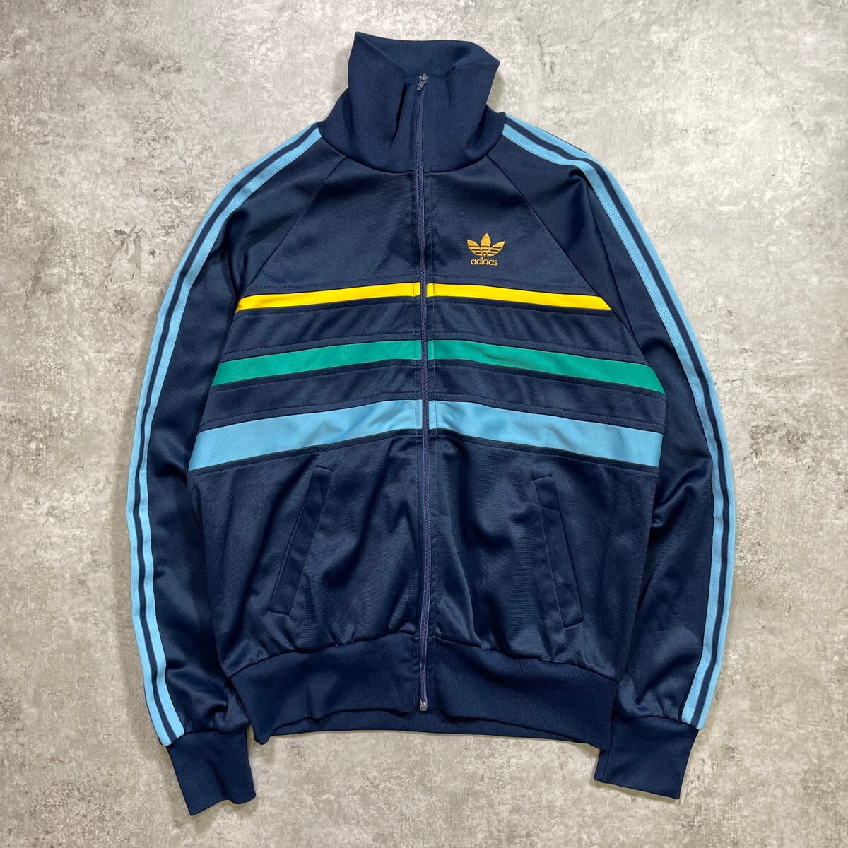 00年代 adidas CHILE62 アディダス トレフォイルロゴ刺繍 3ライン 中綿