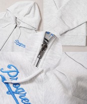 ◆フレブル サガラ刺繍 ジップパーカー◆sb-g9481452g