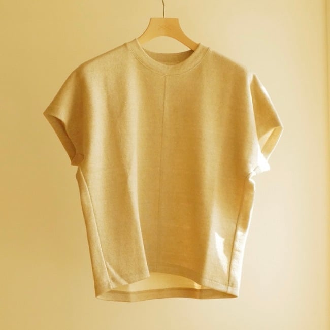 ATON|LINEN JERSEY OVERSIZED TANK TOP