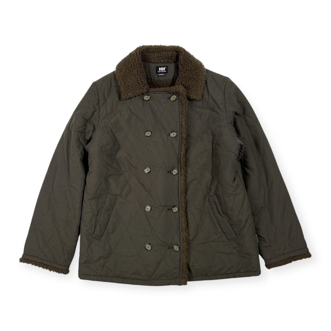 Helly Hansen ヘリーハンセン 裏ボアフリース ダブル キルティング ジャケット サイズ L /レディース/ゴールドウイン