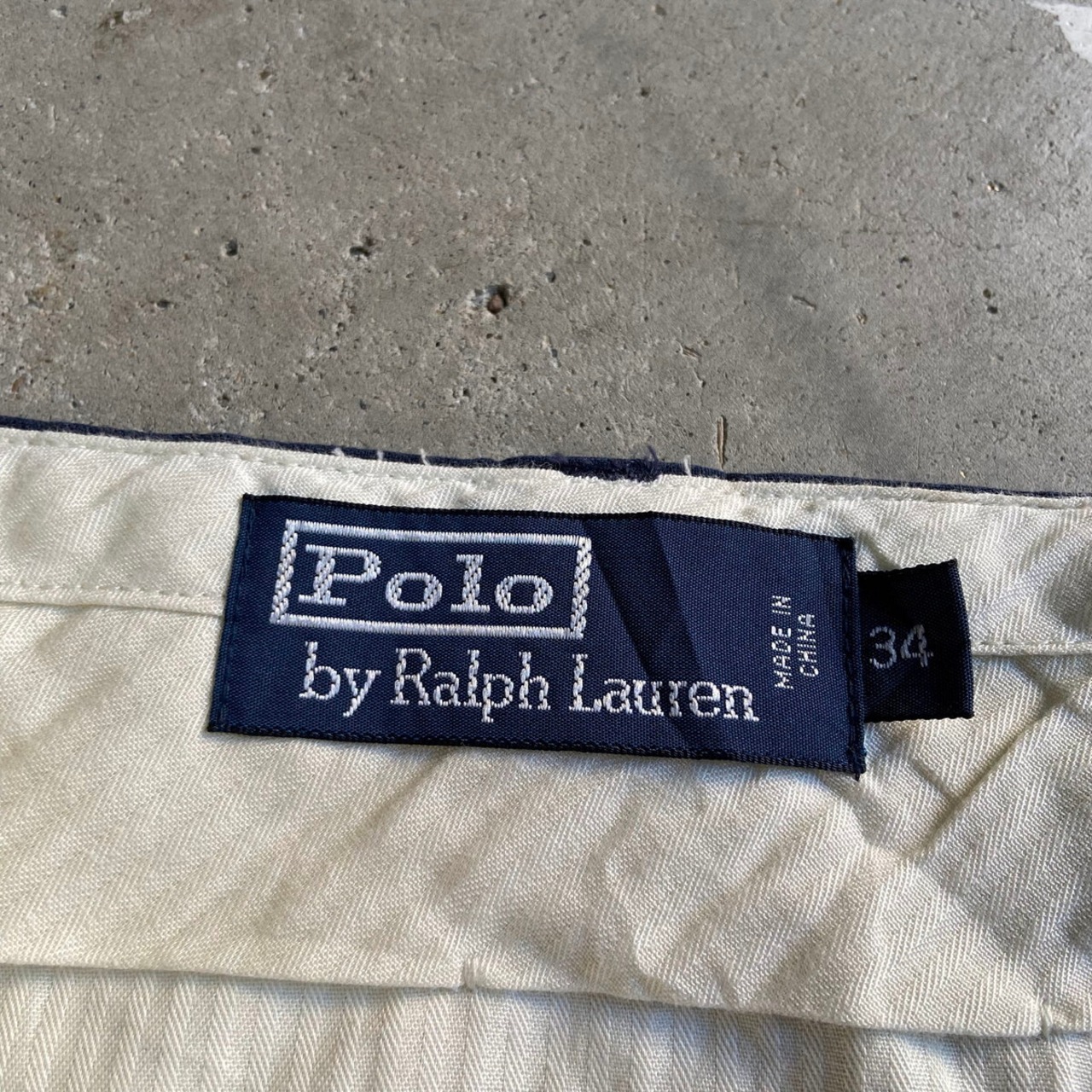 Polo by Ralph Lauren ラルフローレン リネン×シルク スラックスパンツ 