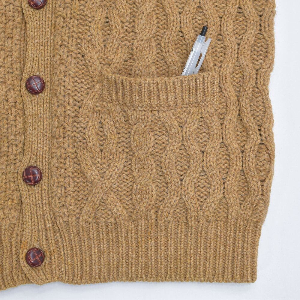 Woolrich ウールリッチ ケーブルニットカーディガン フィッシャーマン