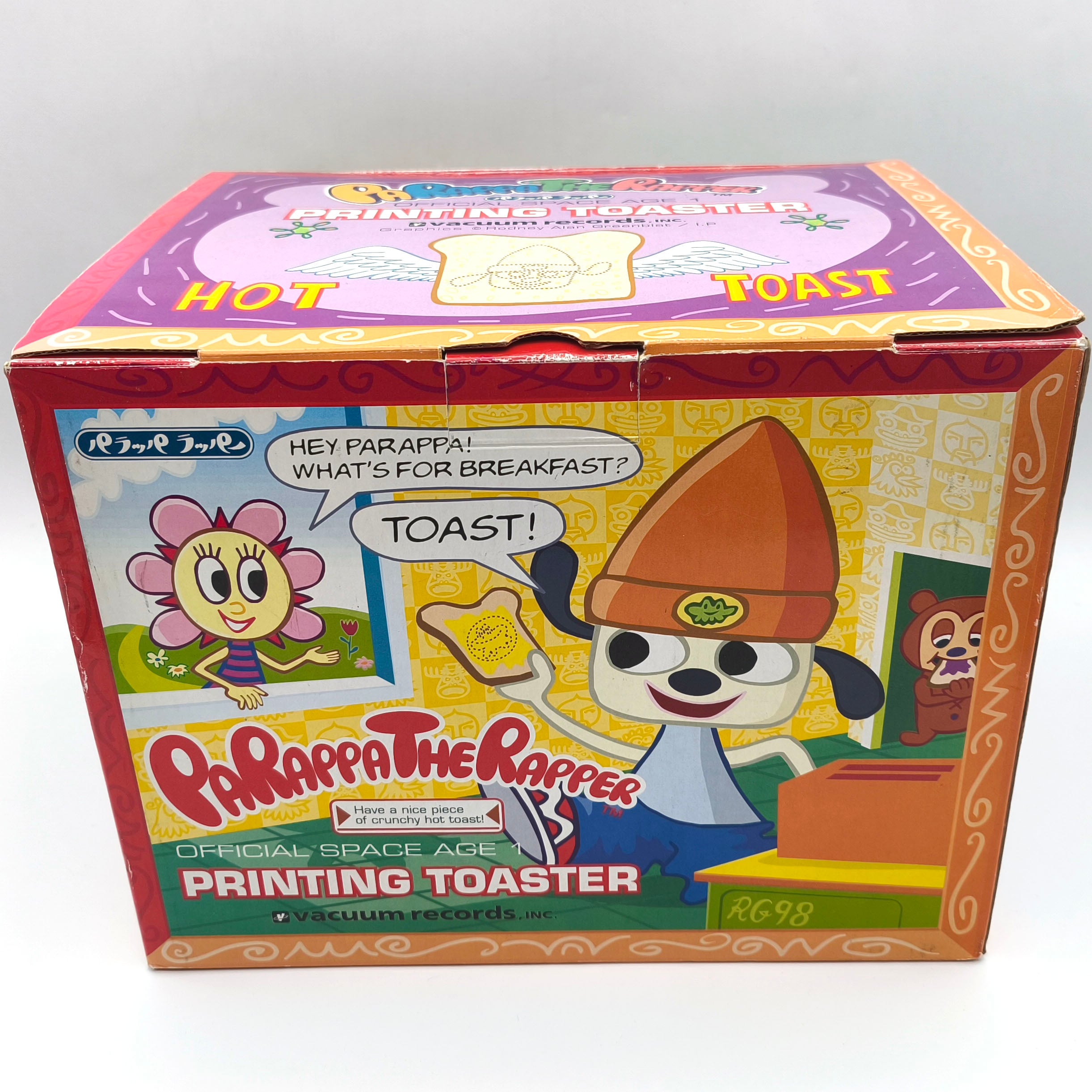 Official Parappa the Rapper Toaster・パラッパラッパー・トースター