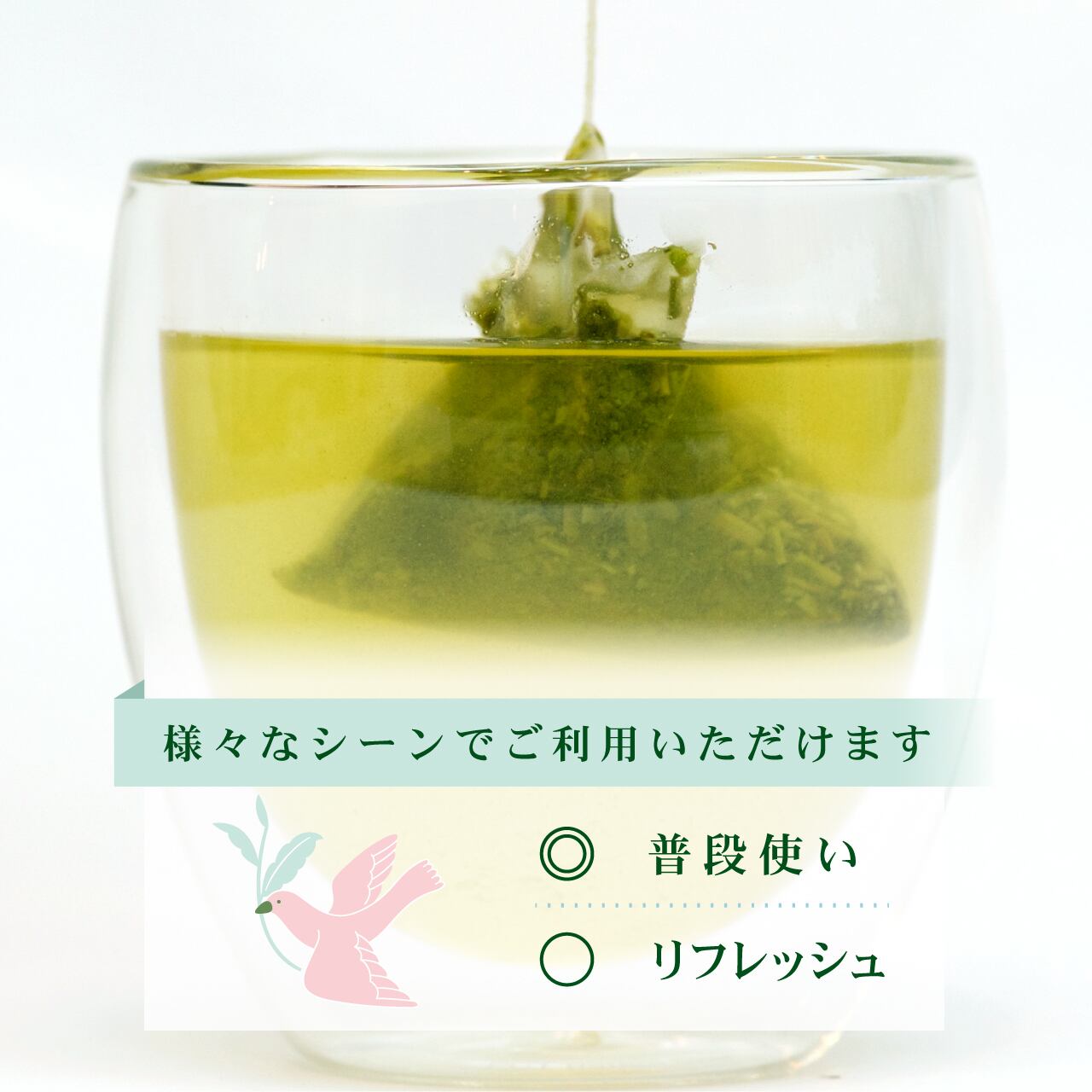 シアトルスタイル【一番茶×アップルブレンド】フレーバーグリーン