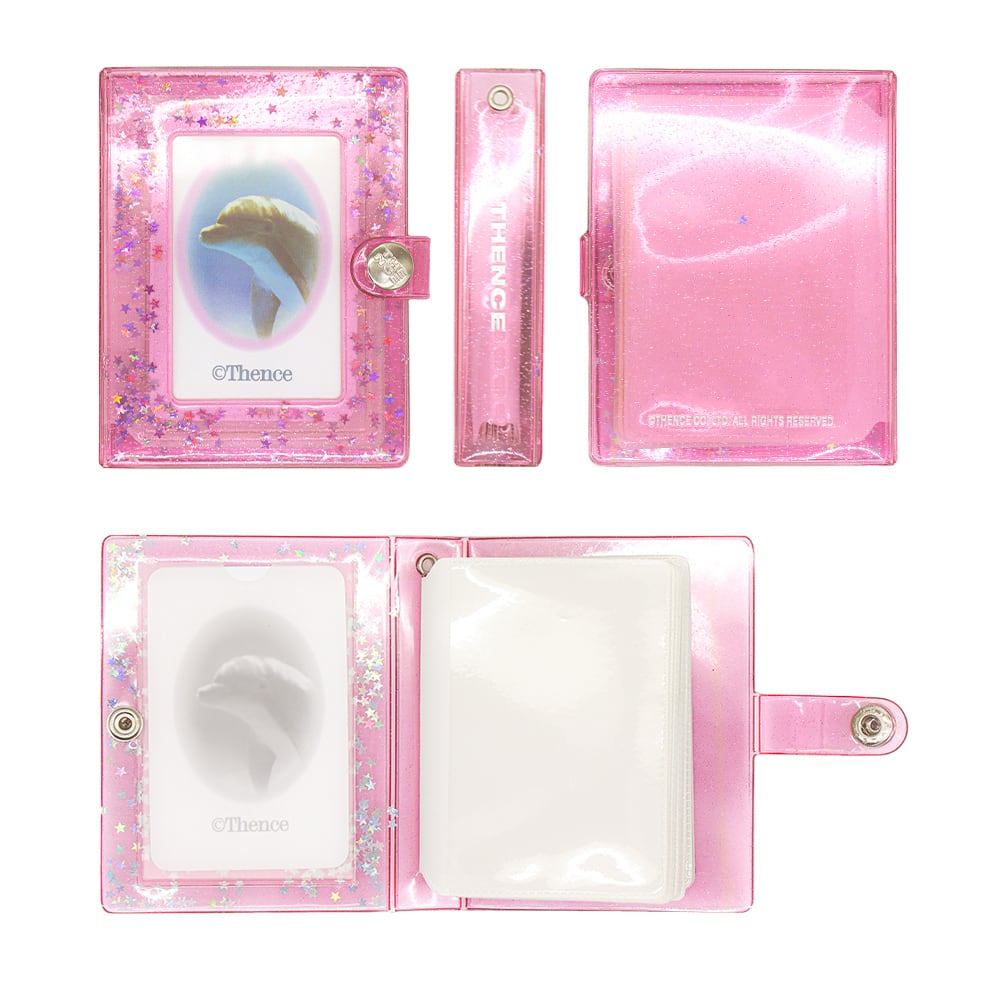 Star グリッター コレクトブック ミニ（Pink） | THENCE