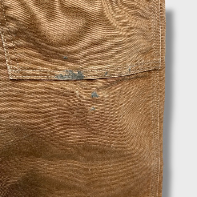 USA製 カーハート ダブルニーダックペインターパンツ　フェード　W34L30