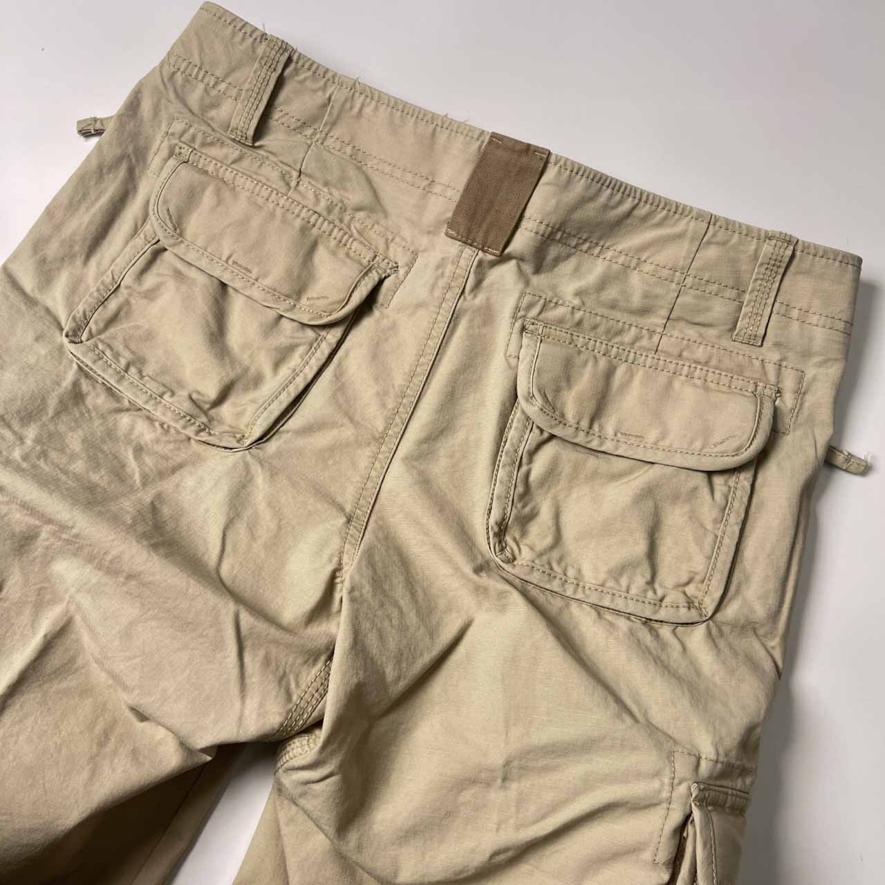 90s 新品 タグ付き L.L.Bean エルエルビーン カーゴパンツ 35/ベージュ メンズ ビンテージ