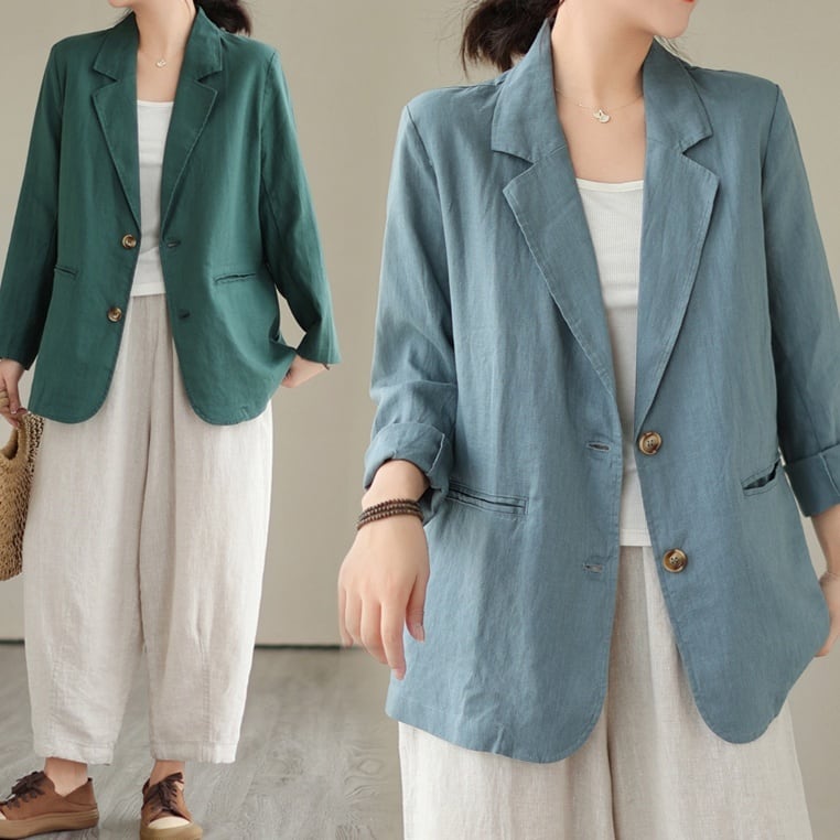 テーラードサマージャケット（5色）10478 | さらり＊ふわり