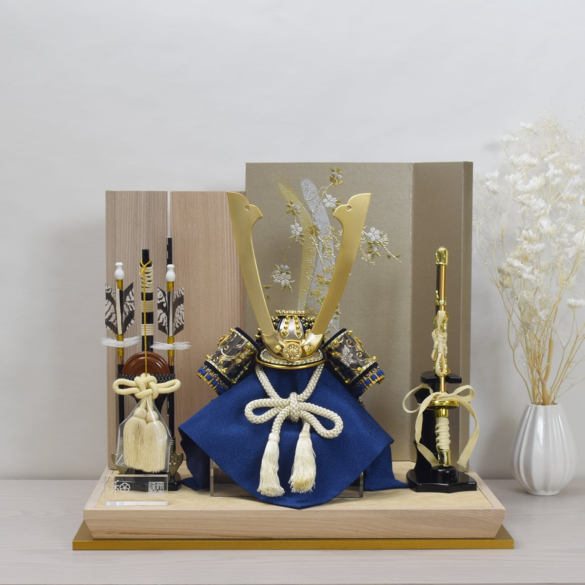 兜飾り【蒼穹】Soukyu|おしゃれ|モダン|コンパクト|五月人形|端午の節句|今どき|