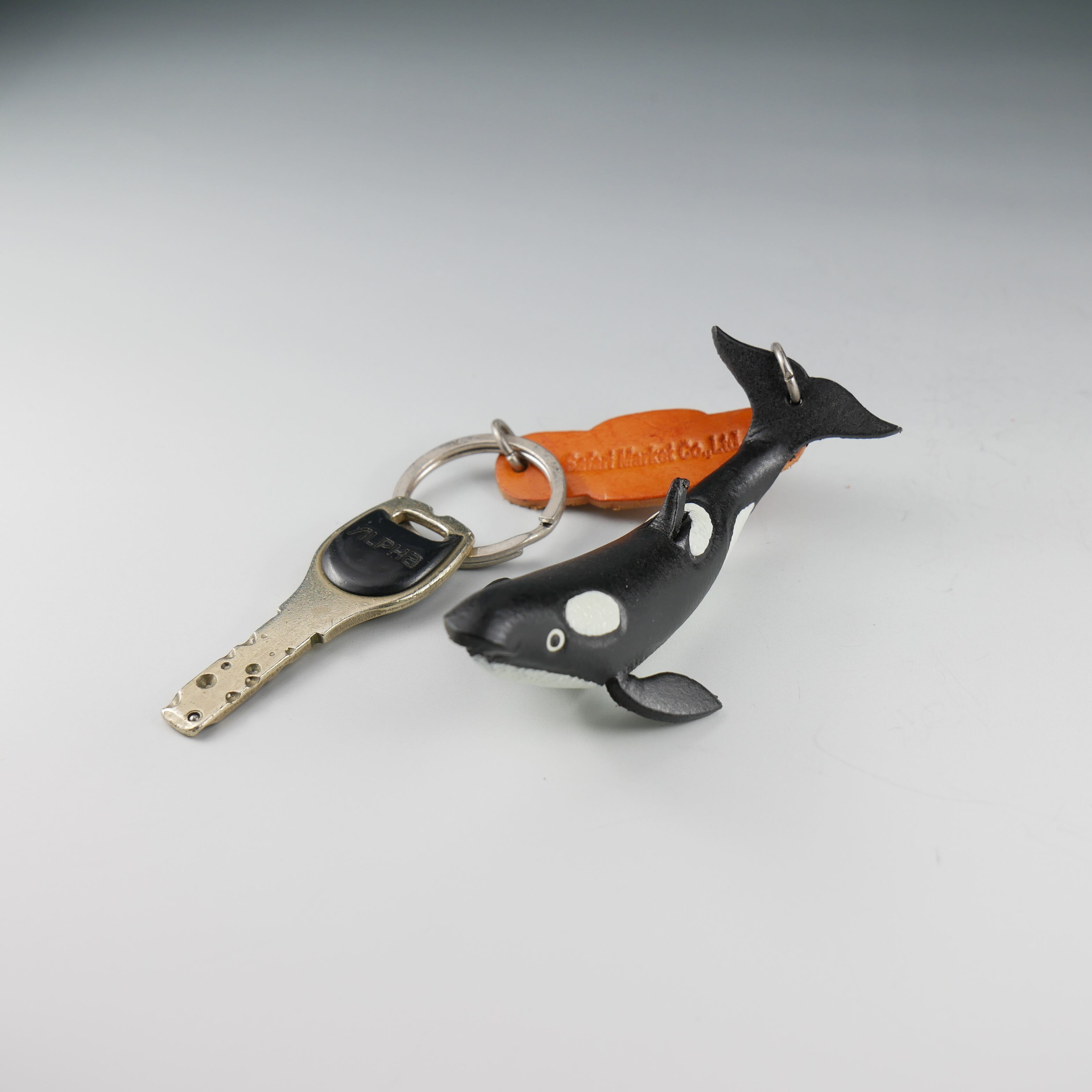 シャチ レザーキーホルダー | サファリマーケット