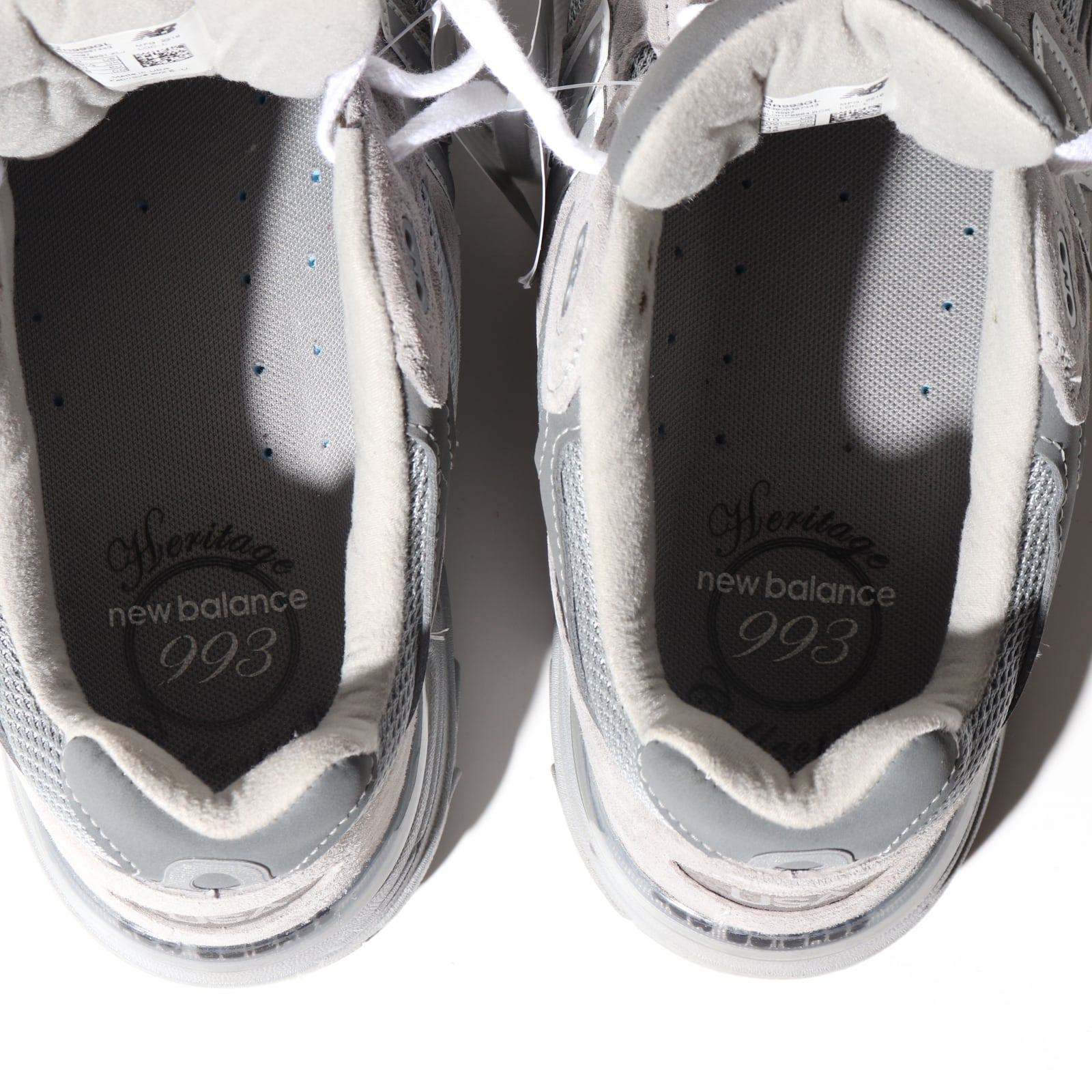 新品 10D MR993GL ニューバランス New Balance グレー スニーカー 