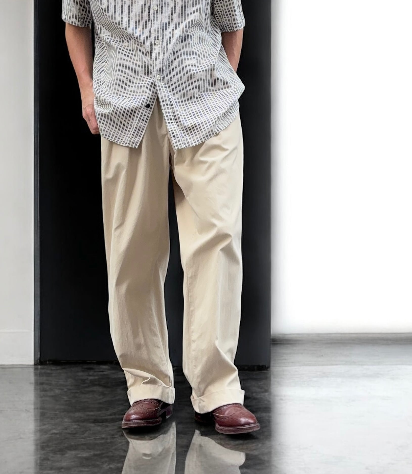 Ralph Lauren “POLO GOLF” Silk/Cotton Slacks | FRISKY 古着屋 中目黒