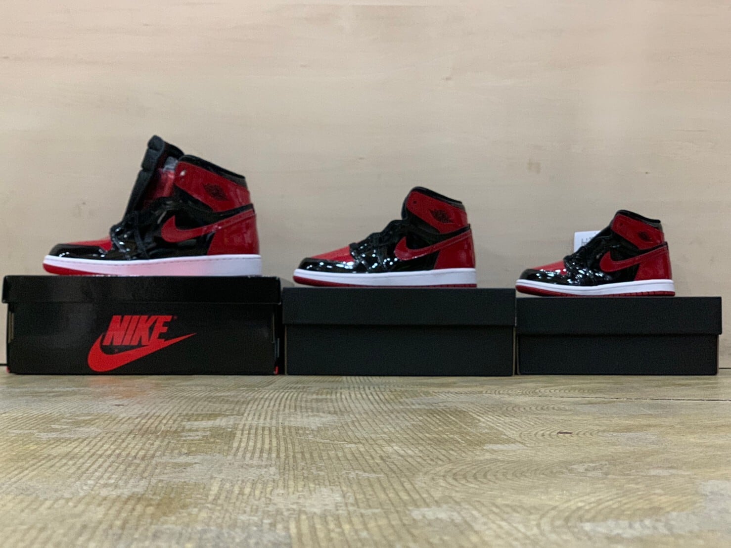 Nike Air Jordan 1 High OG TD"Patent Bred" ナイキ エアジョーダン1