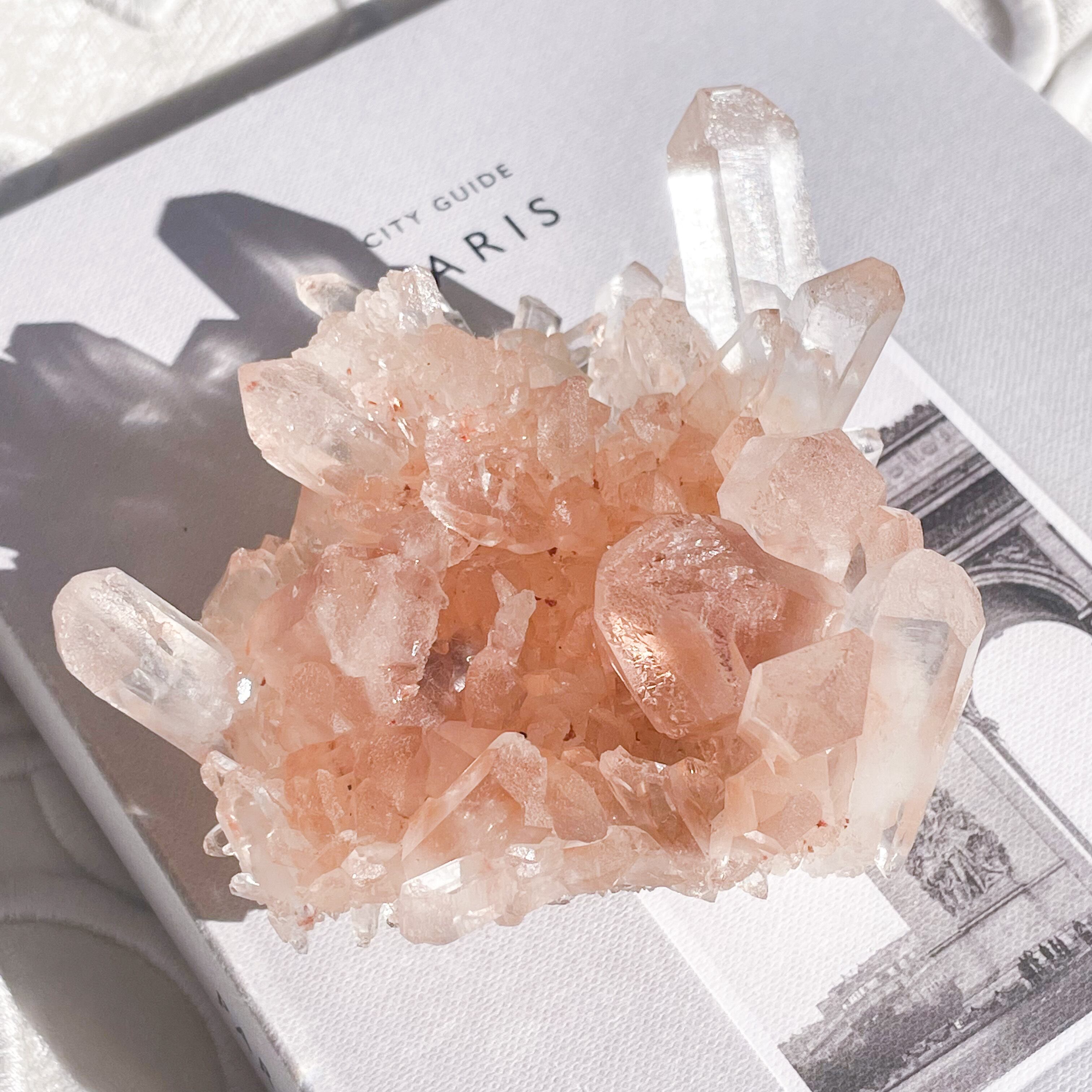 ピンク ヒマラヤンクォーツ ヒマラヤ マニハール産ピンククォーツ【特大・希少】 - リアファル